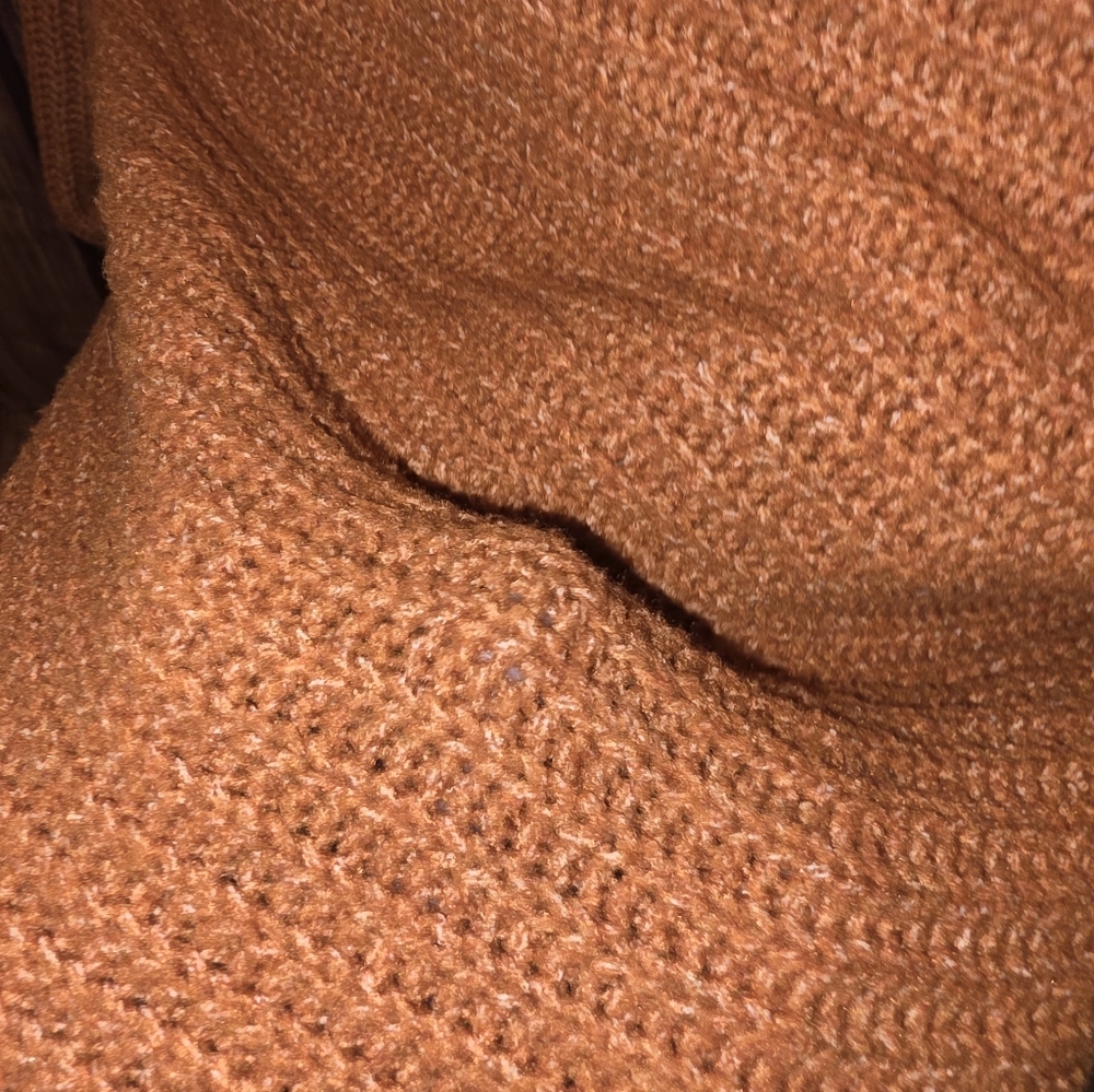 Anthropologie Pilcro Tunic Sweater Size XS Cedar Rust - Picture 7 of 9